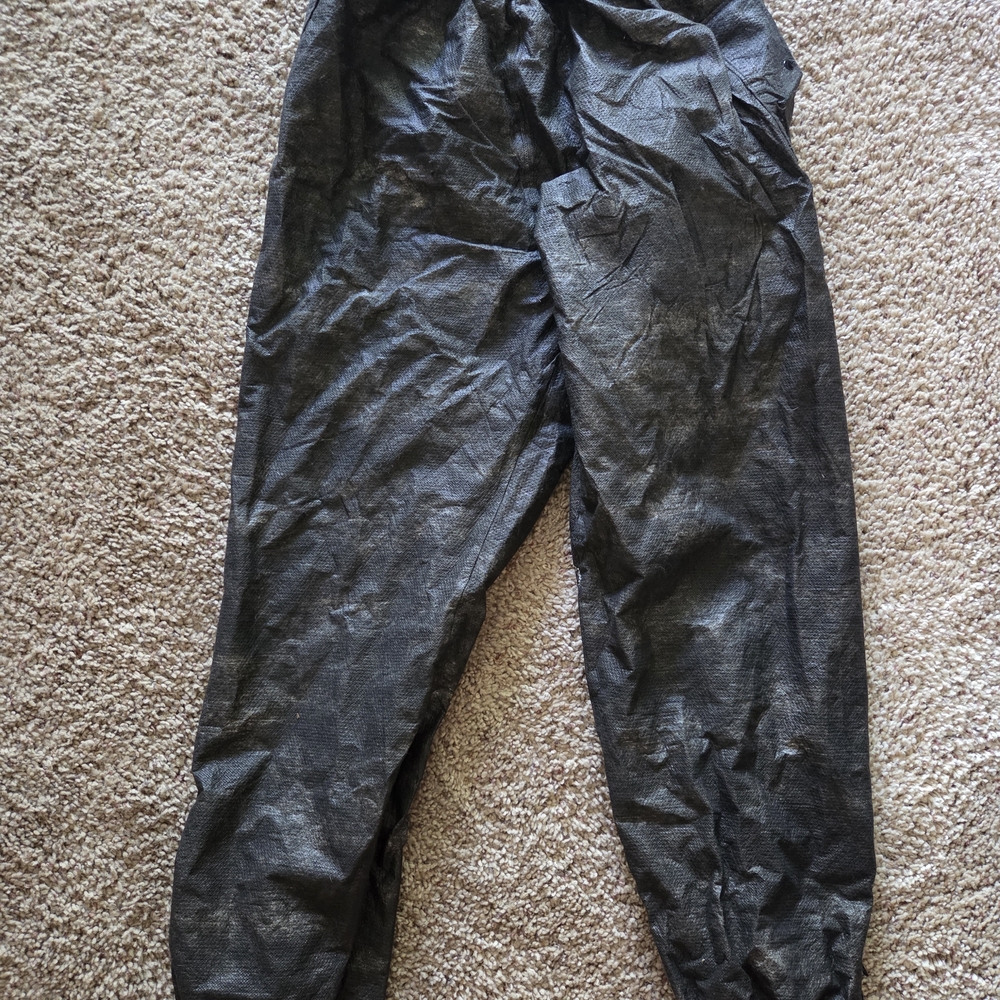 Men's Black Rainsuit